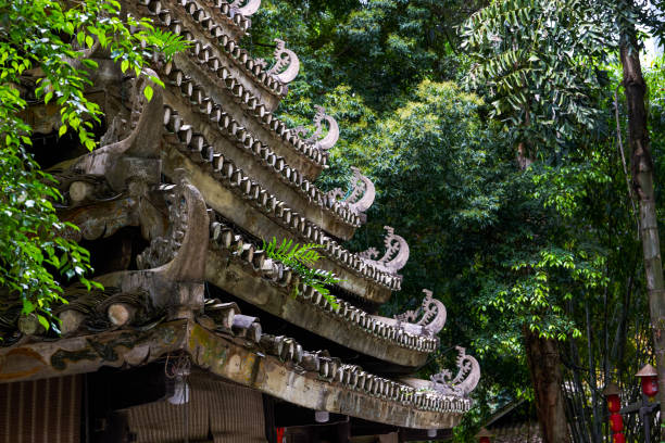 Zhuang ethnic architecture in Guangxi, China, Wind and Rain Bridge