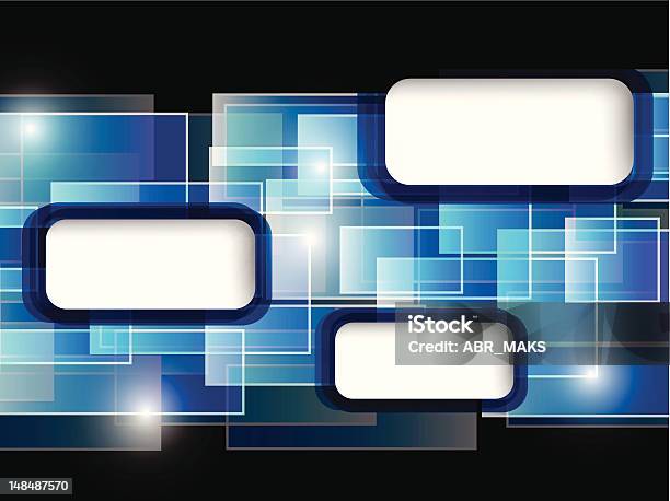 Bluecard Background Abstract Blue Card Stock Illustration - Download Image Now - Abstract ...