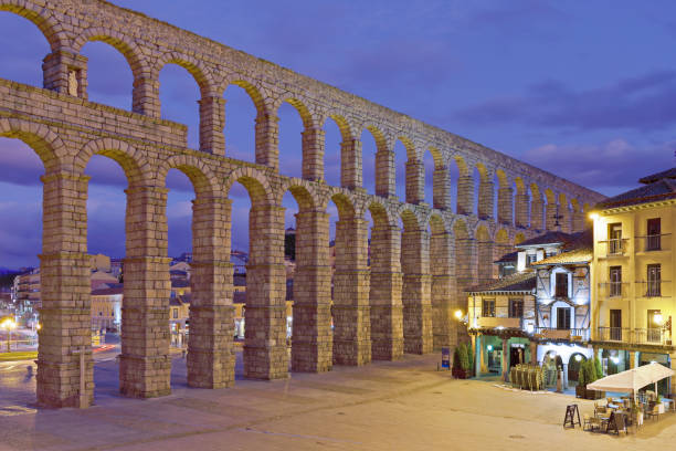 istock Roman Aqueduct - Segovia - Spain 1484887907
