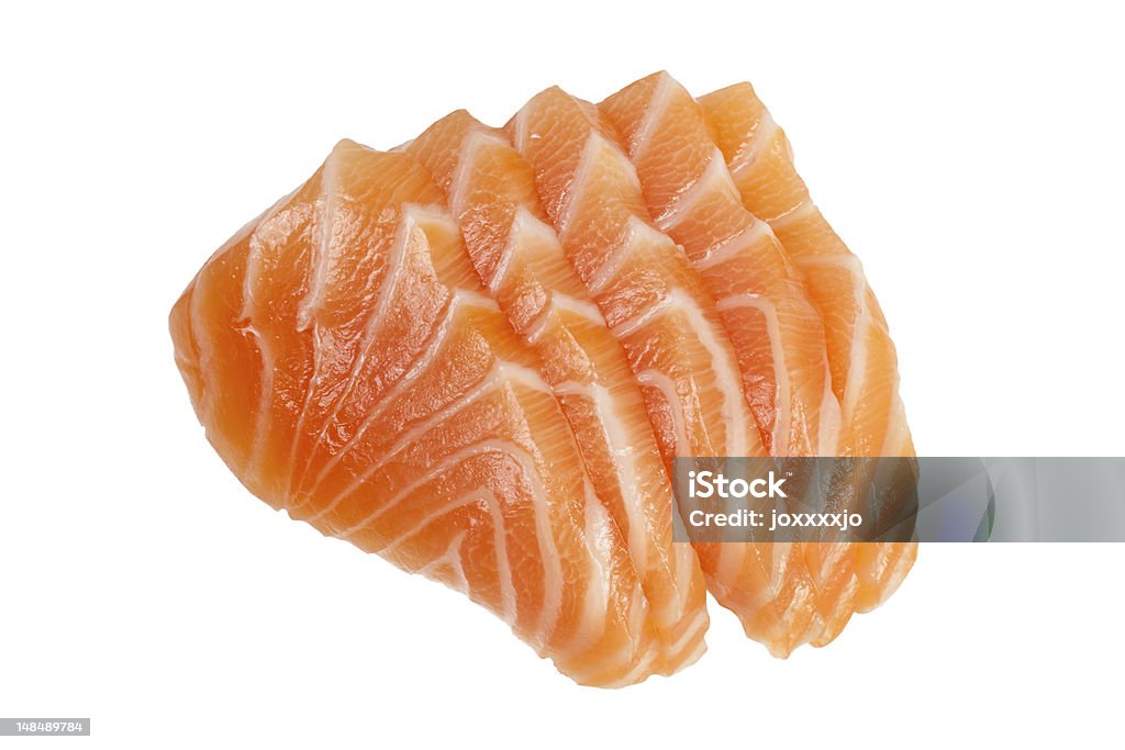 Tranches de saumon - Photo de Aliment libre de droits