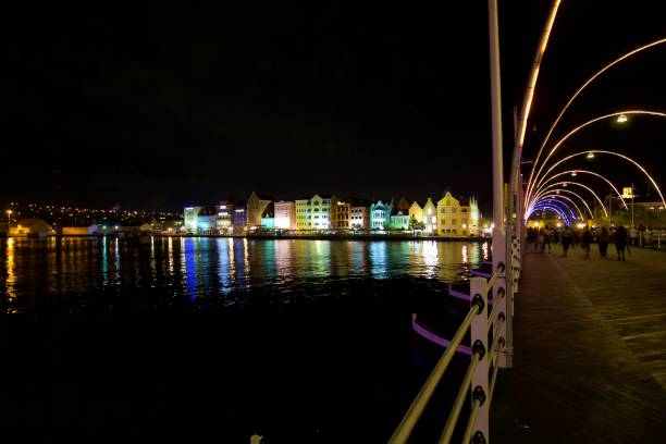 istock Caribbean city at night 1484903738