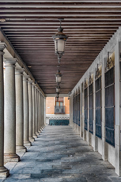 istock Porch with colonnade 1484920898
