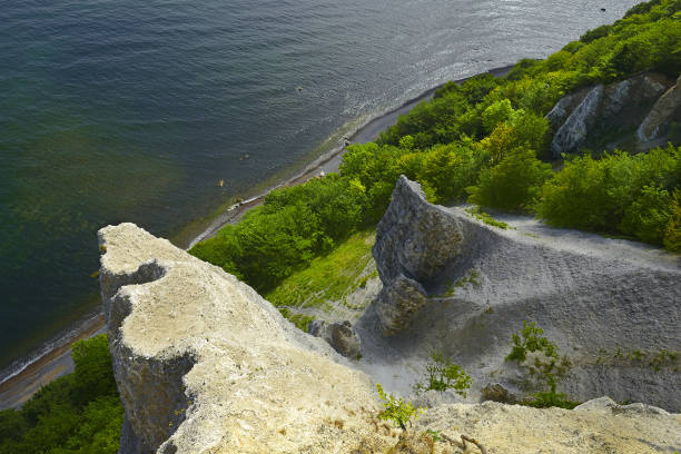 Chalk cliff at the Jasmund National Park, Baltic sea, Germany