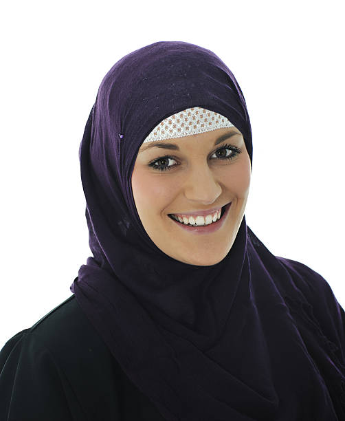 istock Pretty young Asian Muslim woman 148494786
