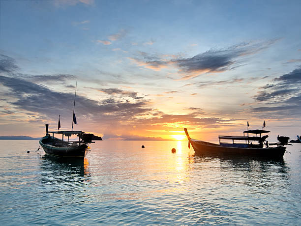 istock Sunrise in Andaman sea 148495617