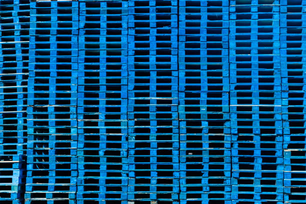 Shipping pallets background