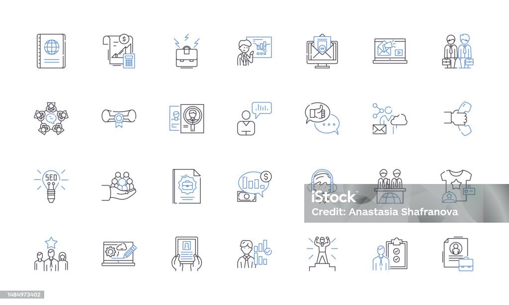 웹 개발자 라인 아이콘 컬렉션입니다 Html Css Javascript Php Python Ruby Java 벡터 및 선형 그림 ...