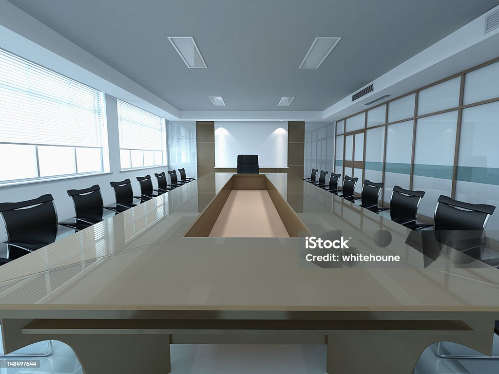 meeting room modern office meeting room with large table Architecture Stock Photo