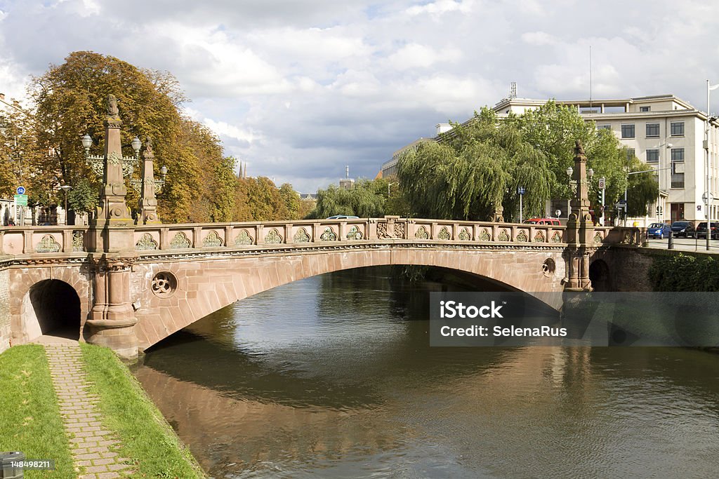 Vista da cidade de Estrasburgo, França - Royalty-free Alsácia Foto de stock