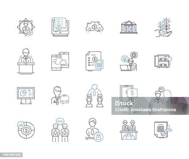 Koleksi Ikon Baris Pengembangan Web Html Css Javascript Frameworks Php ...