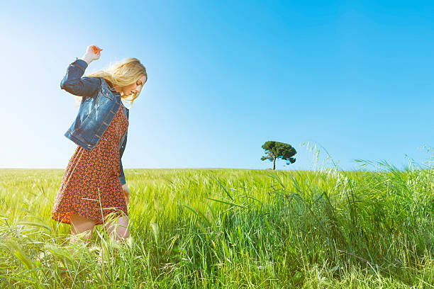 istock Happy girl on a spring day 148498336