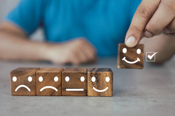 istock Customer services best excellent business rating experience. Satisfaction survey concept. The best satisfaction. 1484985076