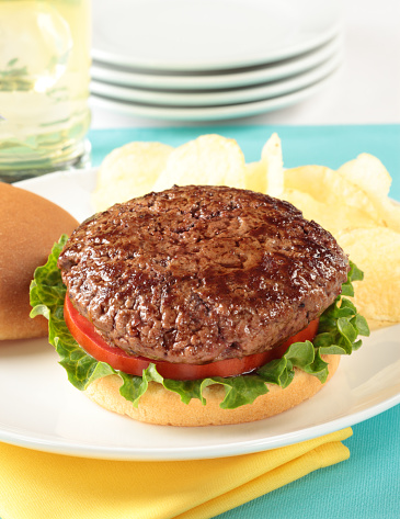 Hamburger images for the food industry