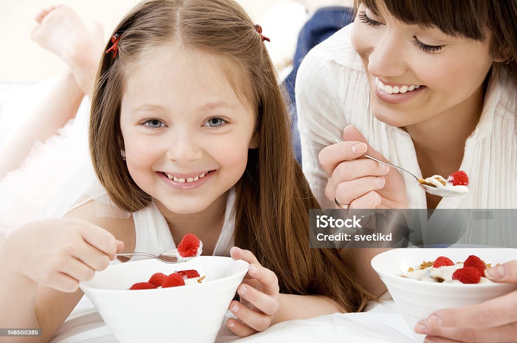 Gesundes Essen. - Lizenzfrei Joghurt Stock-Foto