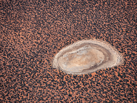 Aerial photography of Francois Person National Park, near Shark Bay Western Australia