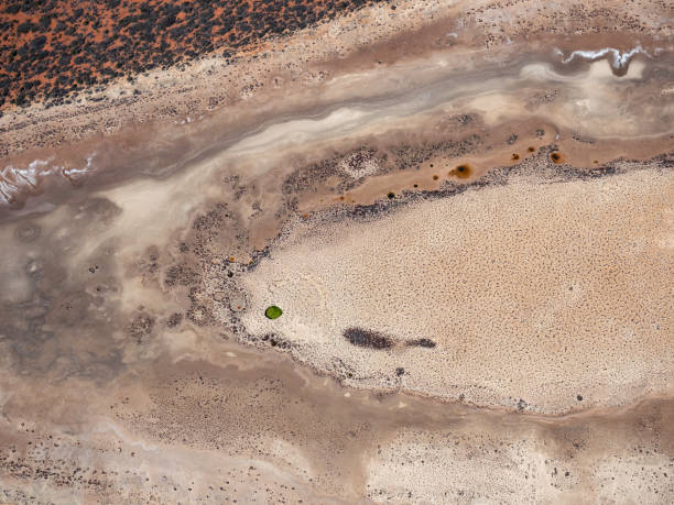 istock Aerial view of outback Australia 1485019377