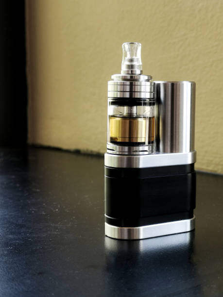 istock Advanced personal vaporizer or e-cigarette Vintage style, side by side style 1485020845
