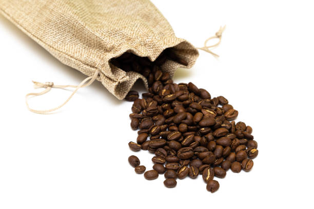 istock coffee beans in a canvas bag on a white background 1485029455