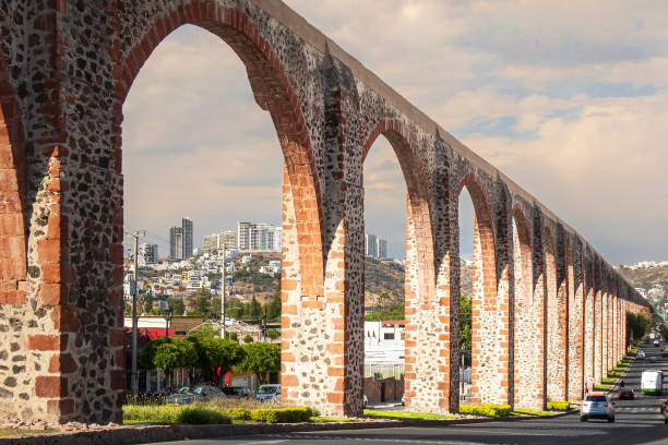 istock Ancient aqueduct Queretaro, Mexico. 2023 1485031045