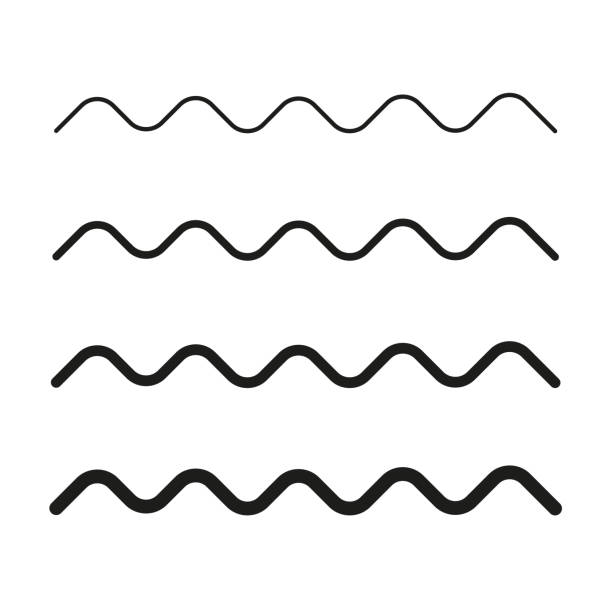 80+ Simple Curved Line Pattern Clip Art Stock Illustrations, Royalty ...