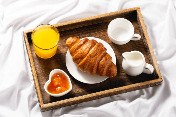 istock Breakfast in bed on a sunny morning 1485038792