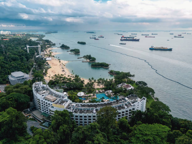 istock Sentosa island in Singapore 1485047648