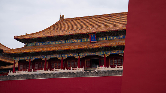 The Forbidden City is a landmark building of the Qing Dynasty in China, and it is the palace of the Qing Dynasty emperor