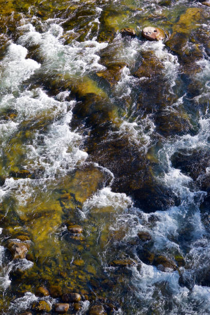 istock Aerial view of a mountain river 1485065291