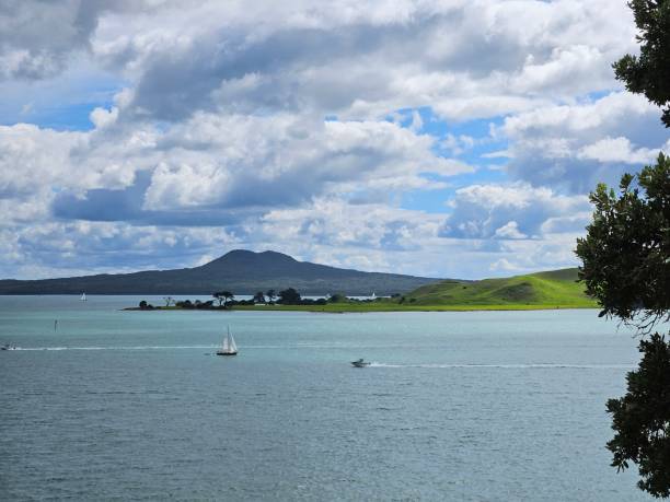 istock Sea with mountains on the side 1485076646