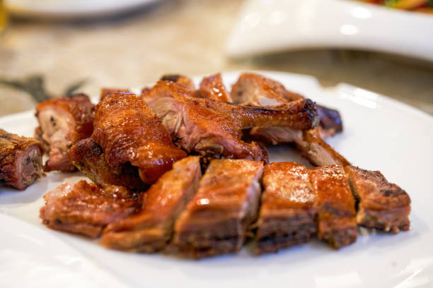 istock A delicious traditional Guangxi dish, dry fried knife duck 1485082273