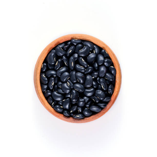 istock Black kidney bean, Black Turtle Beans in Pottery 1485082376
