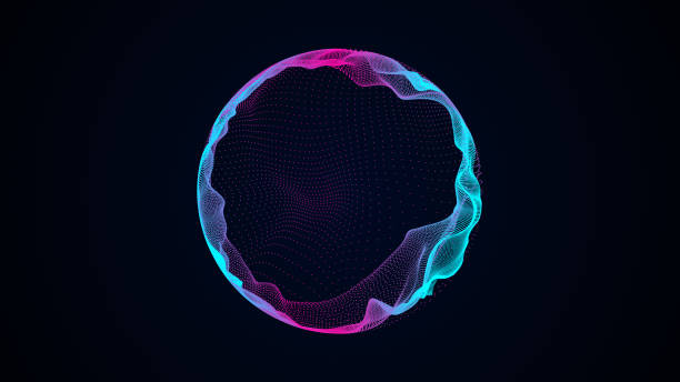 istock Futuristic sphere of particles and lines. Network connection big data. Abstract technology background. 3d rendering. 1485082414