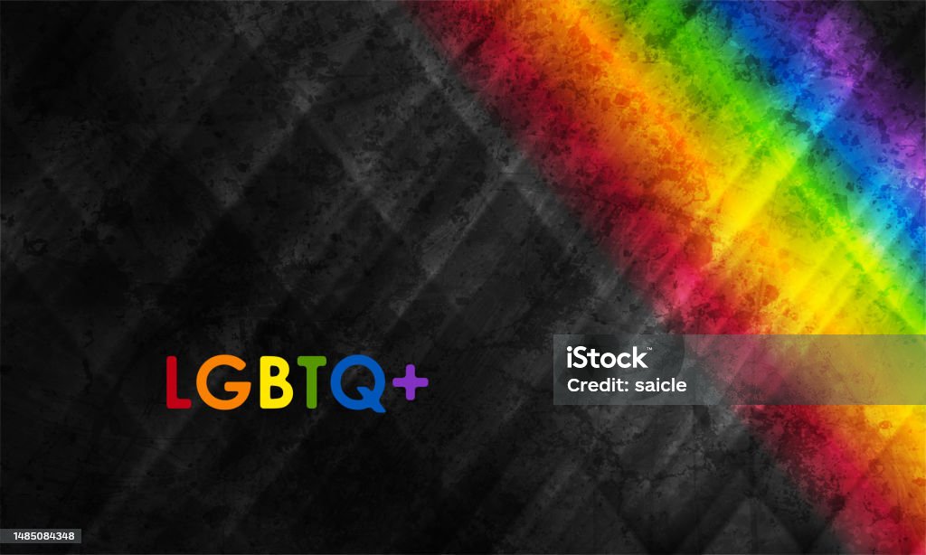 Lgbtq Color Background Design Lgbtq Pride Month Abstract Grunge Vector Background Stock Illustration ...