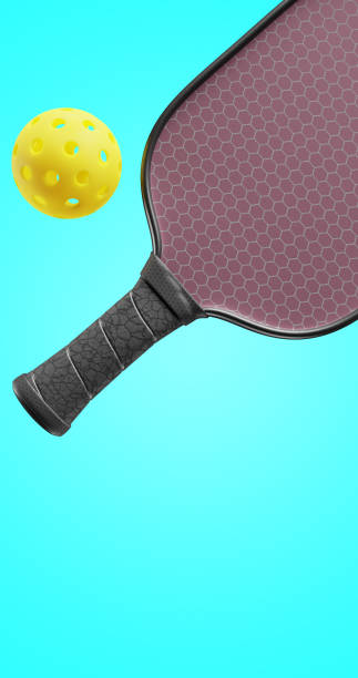 istock Pickleball is part of a racket ball. 3d rendering. 1485085286