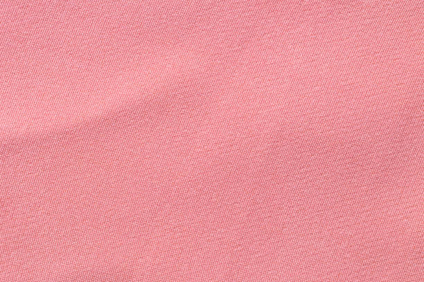 istock the Pink linen pastel fabric texture as background. 1485088382