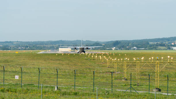 istock Airplane taking off at the airport 1485088385