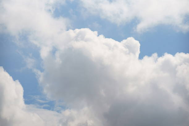 Clouds in the sky. Cloudy landscape. Natural background.