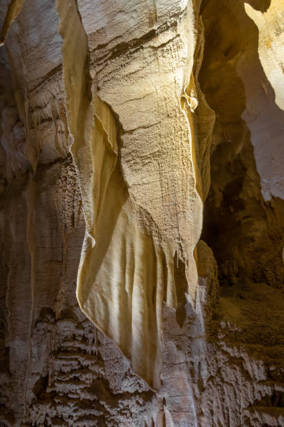 Waitomo streamway cave system that includes the Ruakuri Cave, Lucky Strike, and Tumutumu Cave. North Island, New Zealand