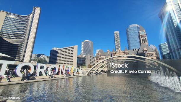 Downtown Toronto Stock Photo - Download Image Now - Toronto, Urban Skyline, Architecture