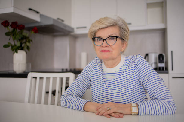 istock Happy senior woman 1485103393