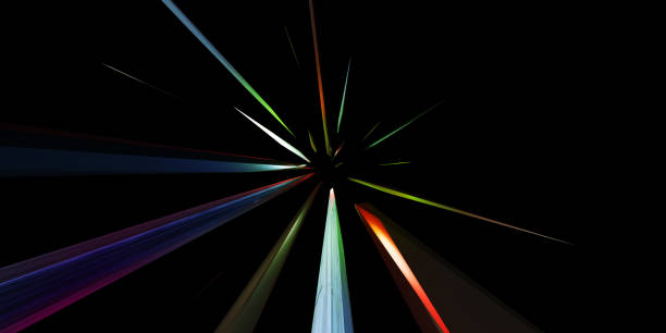 bomb zoom effect speed lines fast high speed geometric abstract background shattered centrifugal motion dynamic zoom explosion 3d illustration