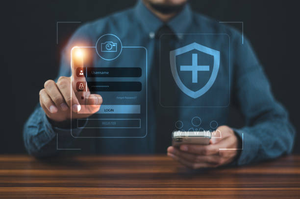 istock Cybersecurity and privacy concept, People using password login to data center in privacy mode and Cybersecurity 1485121839
