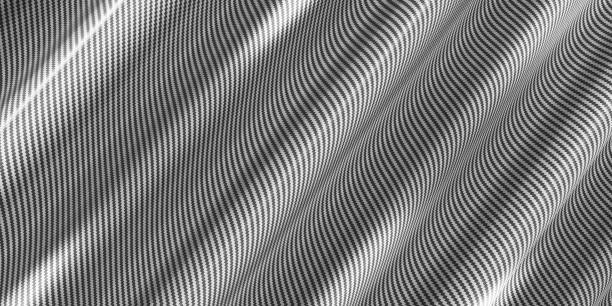 istock white kevlar surface carbon fiber wavy pattern fabric background pattern wave wrinkles 3d illustration 1485122854