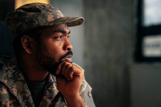 istock African American officer at work. 1485123005