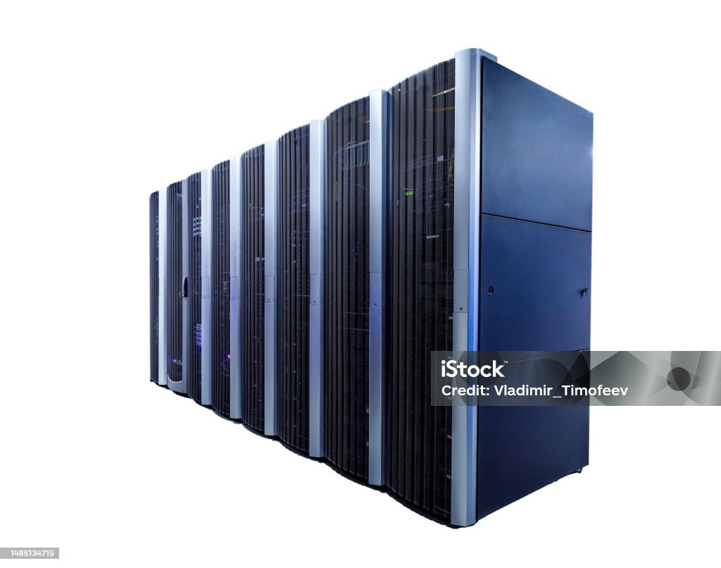 Modren Supercomputer 3d Render Ranks Modern Supercomputers In Computational Data Center ...