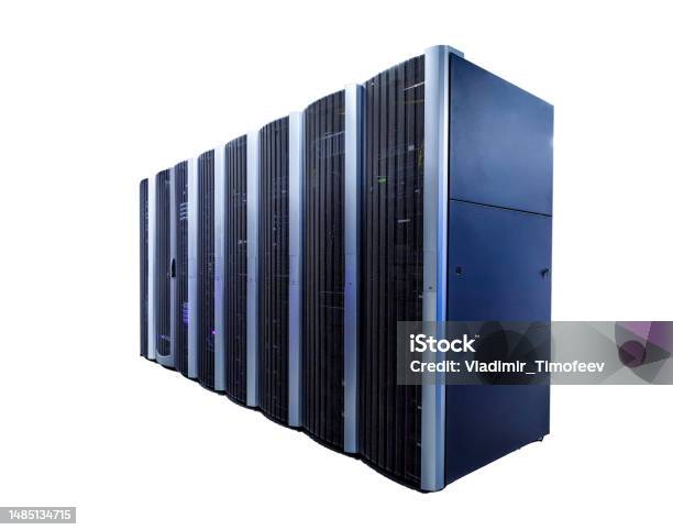 Supercomputer Render 3d Render Ranks Modern Supercomputers In Computational Data Center ...