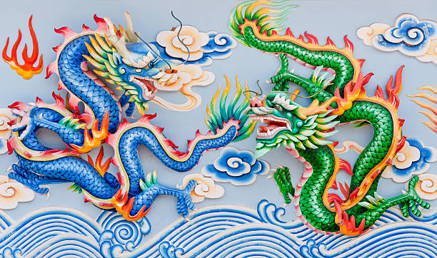 istock Chinese Dragon sculpture. 148513731