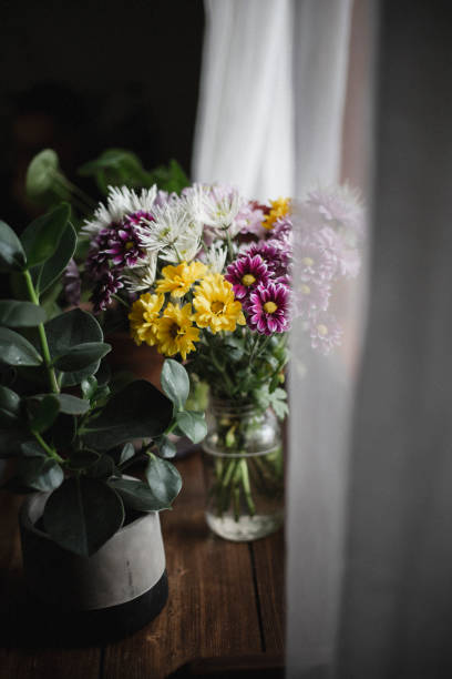 istock Flower bouquet near a window 1485147093