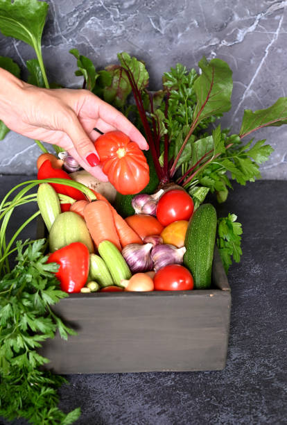 istock vegetable crops in the drawer, food closeup 1485152783