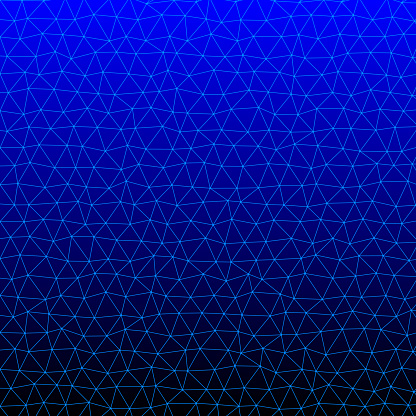 Triangle Wireframe Pattern Marked Corners Stock Illustration - Download ...